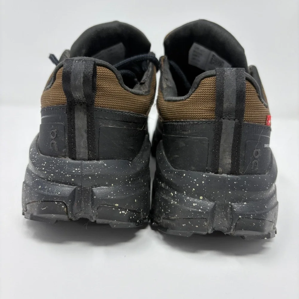 On Cloudrock Low Waterproof Women's Size 7 Brown Trail Running Shoes 3WF30454228 - Picture 7 of 11